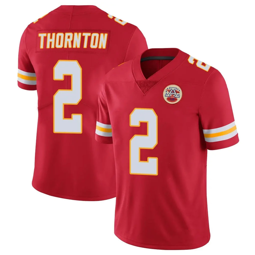 My Store KC.Chiefs #2 Tyquan Thornton Player Red Limited Vapor Untouchable Home Game Stitched Jerseys