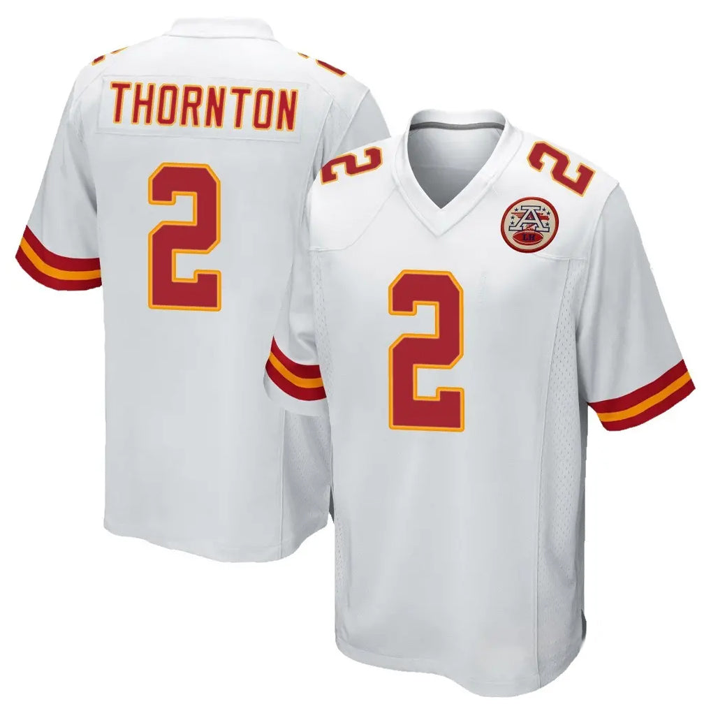 My Store KC.Chiefs #2 Tyquan Thornton Player White Home Game Stitched Jerseys