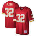 My Store KC.Chiefs #32 Marcus Allen Player Red Mitchell & Ness Legacy Replica Stitched Jerseys