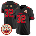 My Store KC.Chiefs #32 Nick Bolton Player Black Limited Vapor F.U.S.E. Home Game Stitched Jerseys