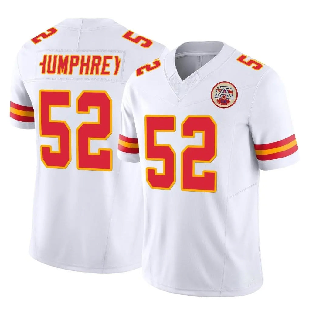 My Store KC.Chiefs #52 Creed Humphrey Player White Limited Vapor F.U.S.E. Home Game Stitched Jerseys