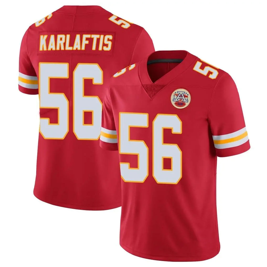 My Store KC.Chiefs #56 George Karlaftis Player Red Limited Vapor Untouchable Home Game Stitched Jerseys