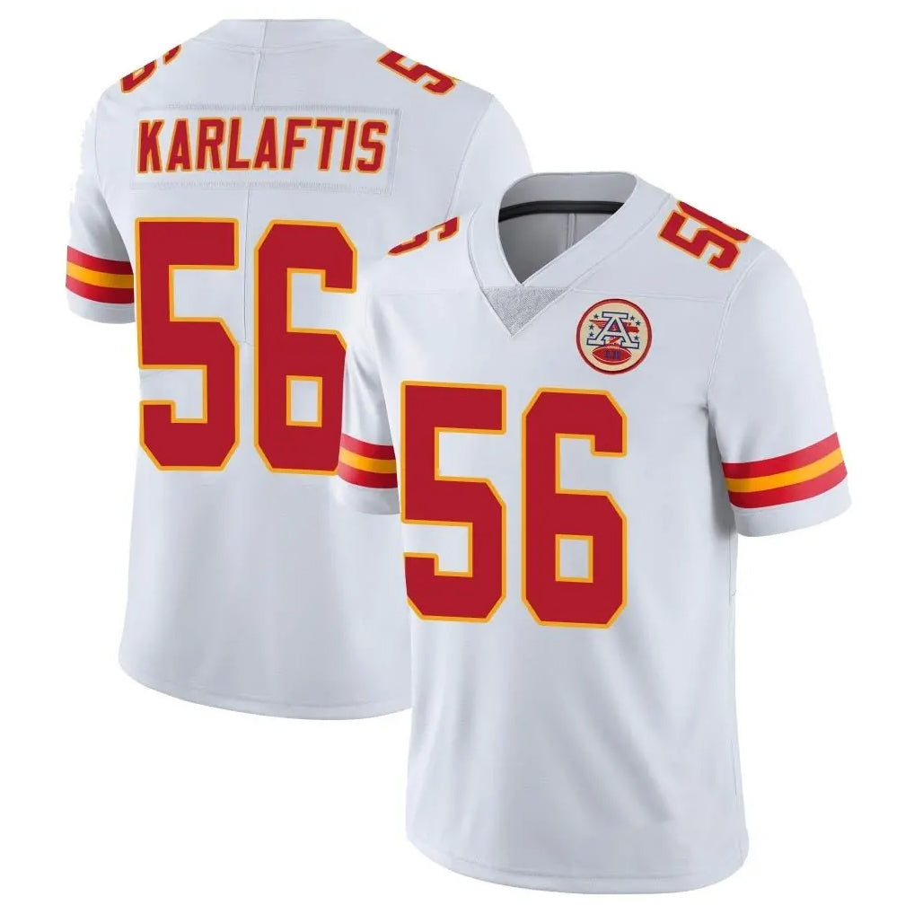 My Store KC.Chiefs #56 George Karlaftis Player White Limited Vapor Untouchable Home Game Stitched Jerseys