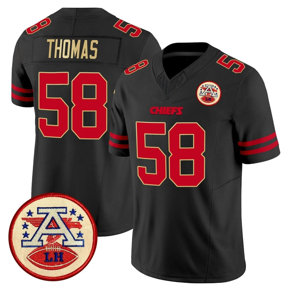My Store KC.Chiefs #58 Derrick Thomas Player Black Limited Vapor F.U.S.E. Home Game Stitched Jerseys