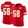 My Store KC.Chiefs #58 Derrick Thomas Player Red Limited Vapor F.U.S.E. Home Game Stitched Jerseys