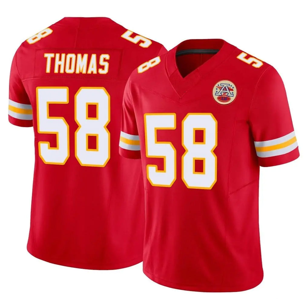 My Store KC.Chiefs #58 Derrick Thomas Player Red Limited Vapor F.U.S.E. Home Game Stitched Jerseys