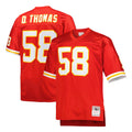 My Store KC.Chiefs #58 Derrick Thomas Player Red Mitchell & Ness 1994 Throwback Retired Stitched Jerseys