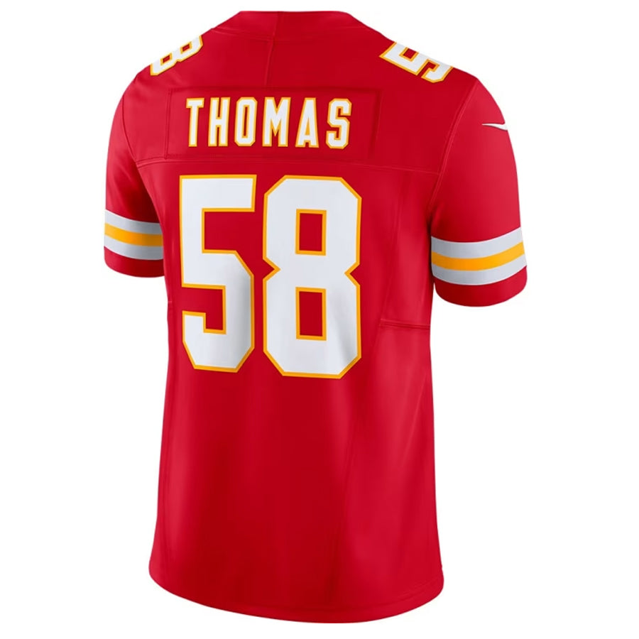 My Store KC.Chiefs #58 Derrick Thomas Player Red Vapor F.U.S.E. Limited Stitched Jerseys