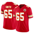 My Store KC.Chiefs #65 Trey Smith Player Red Limited Vapor F.U.S.E. Home Game Stitched Jerseys