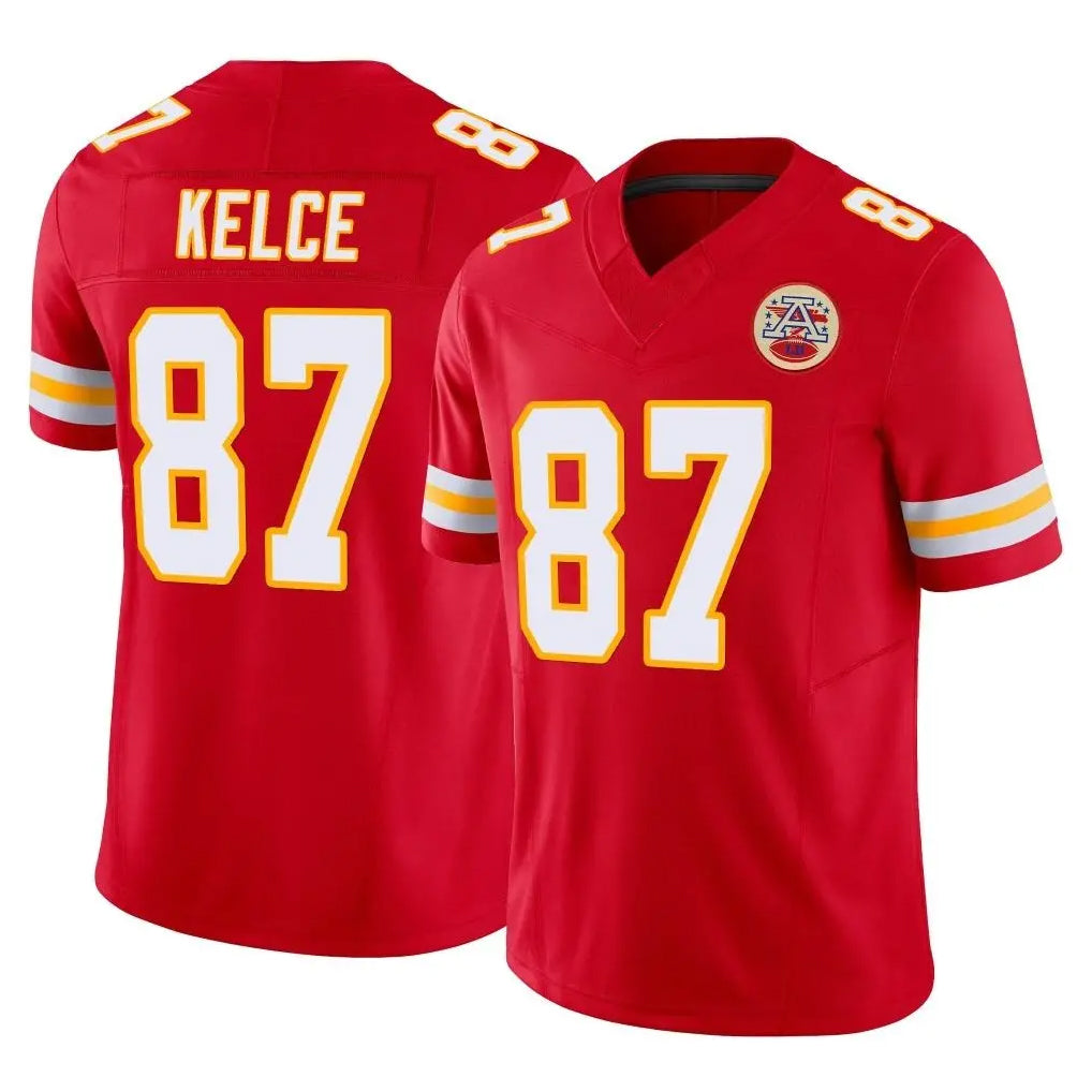 My Store KC.Chiefs #87 Travis Kelce Player Red Limited Vapor F.U.S.E. Home Game Stitched Jerseys