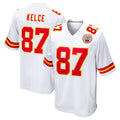 My Store KC.Chiefs #87 Travis Kelce Player White Home Game Stitched Jerseys