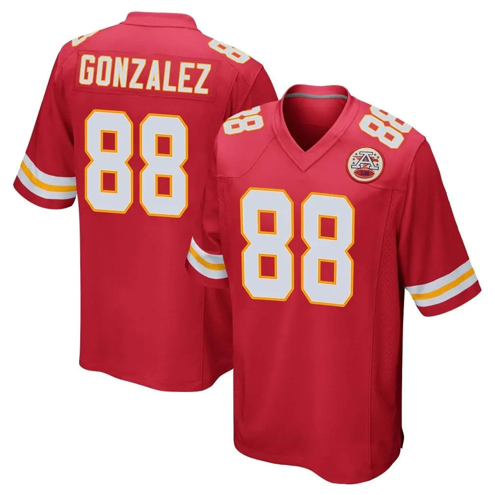 My Store KC.Chiefs #88 Tony Gonzalez Player Red Home Game Stitched Jerseys