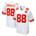 My Store KC.Chiefs #88 Tony Gonzalez Player White Home Game Stitched Jerseys