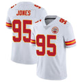My Store KC.Chiefs #95 Chris Jones Player White Limited Vapor Untouchable Home Game Stitched Jerseys