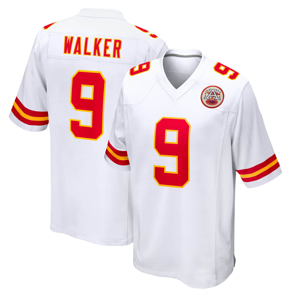 My Store KC.Chiefs #9 Kenneth Walker III Player White Home Game Stitched Jerseys