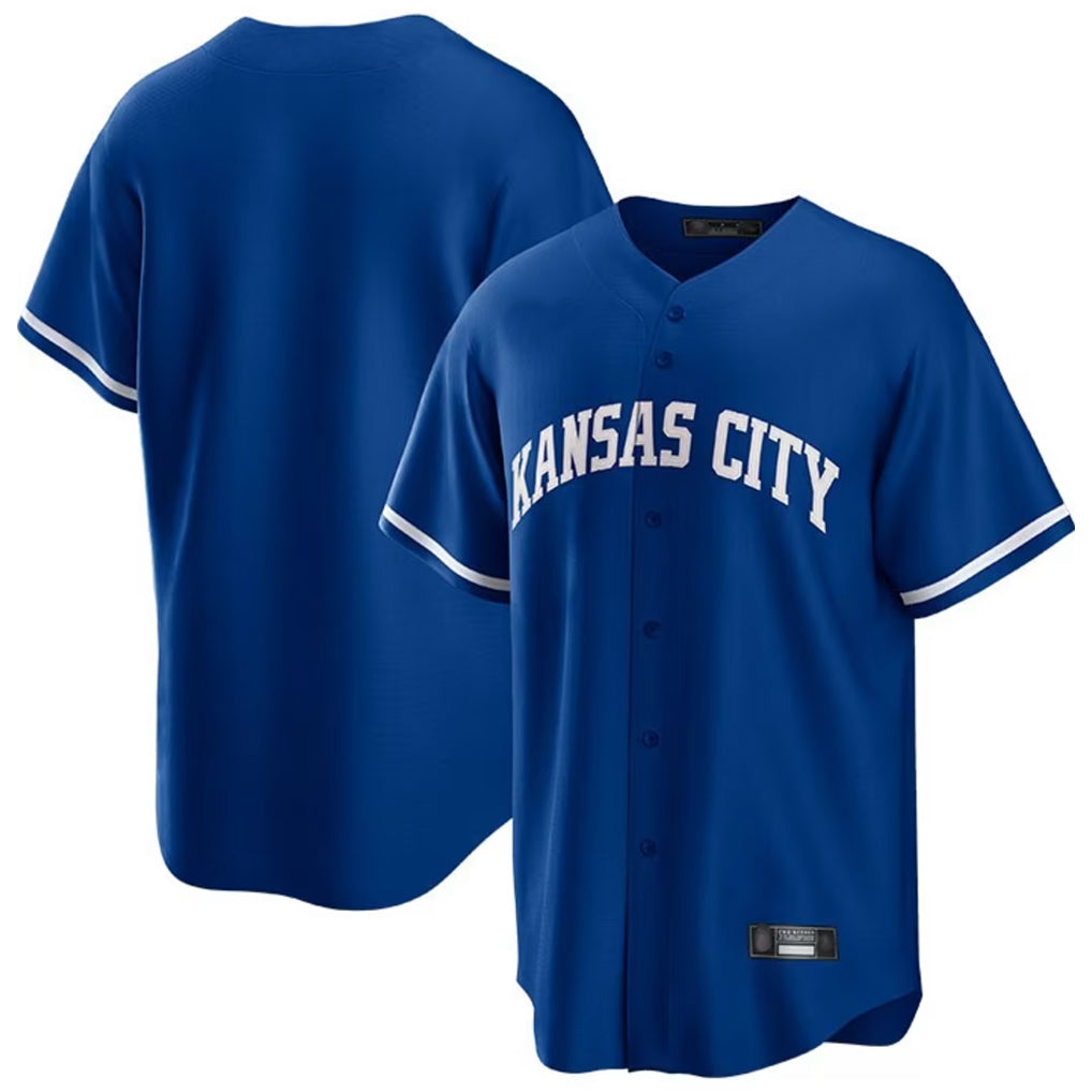 My Store KC.Royals Royal Game Home Blank Player Stitched Jerseys