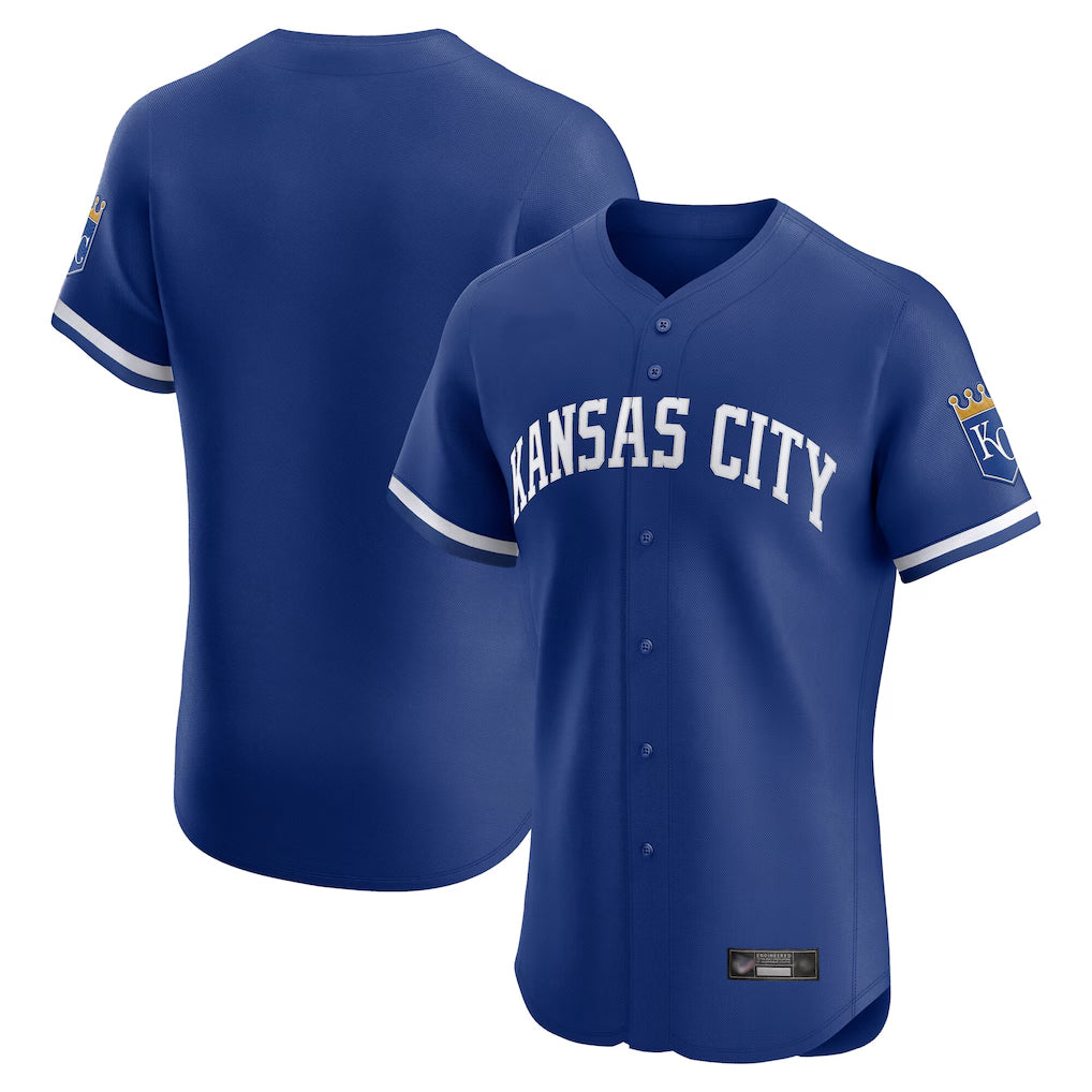 My Store KC.Royals Royal Limited Elite Home Blank Player Stitched Jerseys