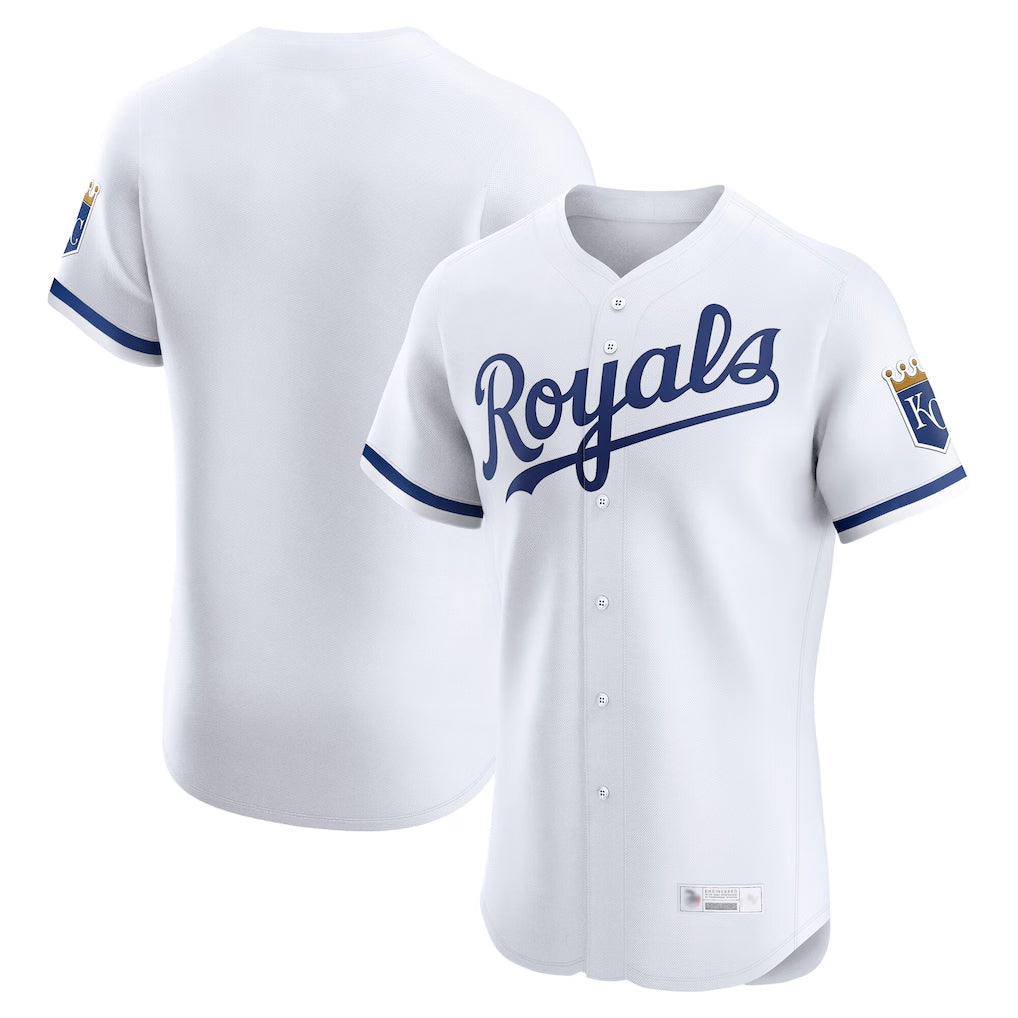 My Store KC.Royals White Alt Limited Elite Home Blank Player Stitched Jerseys
