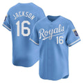 My Store KC.Royals #16 Bo Jackson Player Light Blue Alt Limited Home Stitched Jerseys