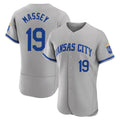 My Store KC.Royals #19 Michael Massey Player Gray Limited Elite Home Game Stitched Jerseys