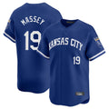 My Store KC.Royals #19 Michael Massey Player Royal Limited Home Stitched Jerseys