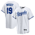 My Store KC.Royals #19 Michael Massey Player White Home Game Stitched Jerseys