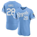 My Store KC.Royals #28 Kyle Isbel Player Light Blue Alt Limited Elite Home Stitched Jerseys