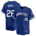 My Store KC.Royals #28 Kyle Isbel Player Royal Limited Home Stitched Jerseys