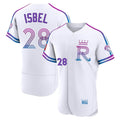 My Store KC.Royals #28 Kyle Isbel Player White 2026 City Connect Limited Elite Home Stitched Jerseys