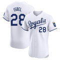 My Store KC.Royals #28 Kyle Isbel Player White Alt Limited Elite Home Stitched Jerseys