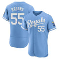 My Store KC.Royals #55 Cole Ragans Player Light Blue Alt Limited Elite Home Stitched Jerseys