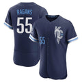 My Store KC.Royals #55 Cole Ragans Player Navy City Connect Limited Elite Home Stitched Jerseys