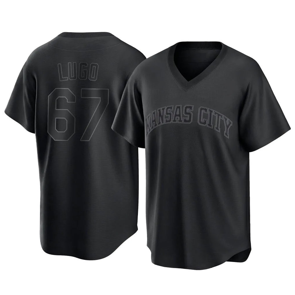 My Store KC.Royals #67 Seth Lugo Player Black Fashion Game Stitched Jerseys