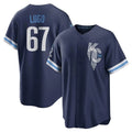 My Store KC.Royals #67 Seth Lugo Player Navy City Connect Home Game Stitched Jerseys