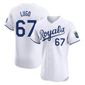 My Store KC.Royals #67 Seth Lugo Player White Alt Limited Elite Home Stitched Jerseys