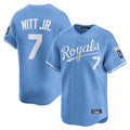 My Store KC.Royals #7 Bobby Witt Jr. Player Light Blue Alt Limited Home Stitched Jerseys