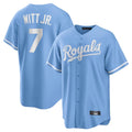 My Store KC.Royals #7 Bobby Witt Jr. Player Light Blue Home Game Stitched Jerseys