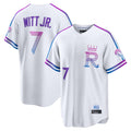 My Store KC.Royals #7 Bobby Witt Jr. Player White 2026 City Connect Limited Home Stitched Jerseys