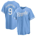 My Store KC.Royals #9 Vinnie Pasquantino Player Light Blue Home Game Stitched Jerseys