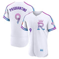 My Store KC.Royals #9 Vinnie Pasquantino Player White 2026 City Connect Limited Elite Home Stitched Jerseys