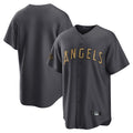 My Store LA.Angels Charcoal Game All-Star Blank Player Stitched Jerseys