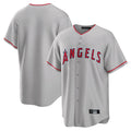 My Store LA.Angels Gray Home Game Blank Player Stitched Jerseys