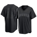 My Store LA.Angels #12 Jorge Soler Player Black Pitch Fashion T-shirt Stitched Jerseys