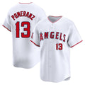 My Store LA.Angels #13 Drew Pomeranz Player White Limited Home Stitched Jerseys