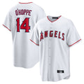 My Store LA.Angels #14 Logan O'Hoppe Player White Home Game Stitched Jerseys