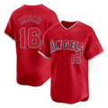My Store LA.Angels #16 Yusei Kikuchi Player Red Home Limited Stitched Jerseys