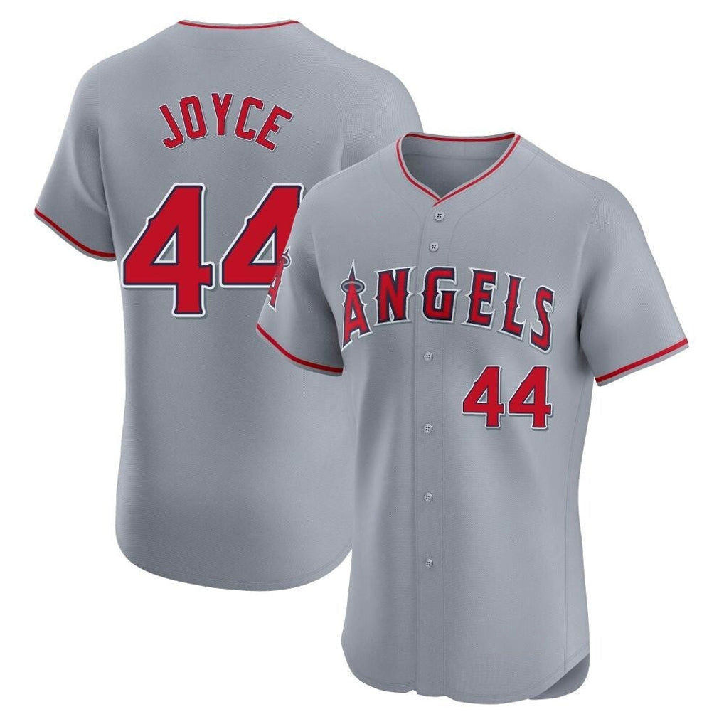 My Store LA.Angels #44 Ben Joyce Player Gray Home Limited Elite Stitched Jerseys