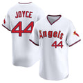 My Store LA.Angels #44 Ben Joyce Player White T-shirt Home Limited Stitched Jerseys