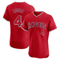 My Store LA.Angels #4 Christian Moore Player Red Home Limited Elite Stitched Jerseys