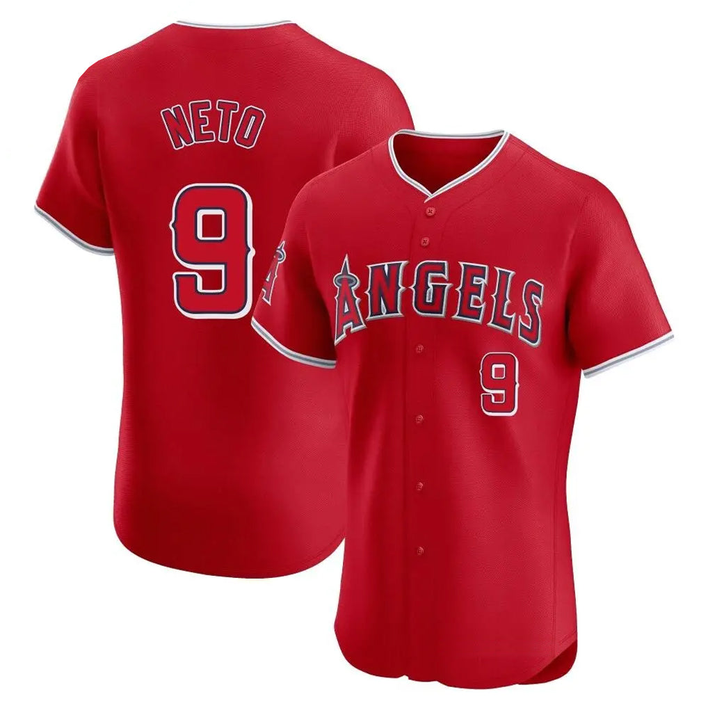 My Store LA.Angels #9 Zach Neto Player Red Home Limited Elite Stitched Jerseys